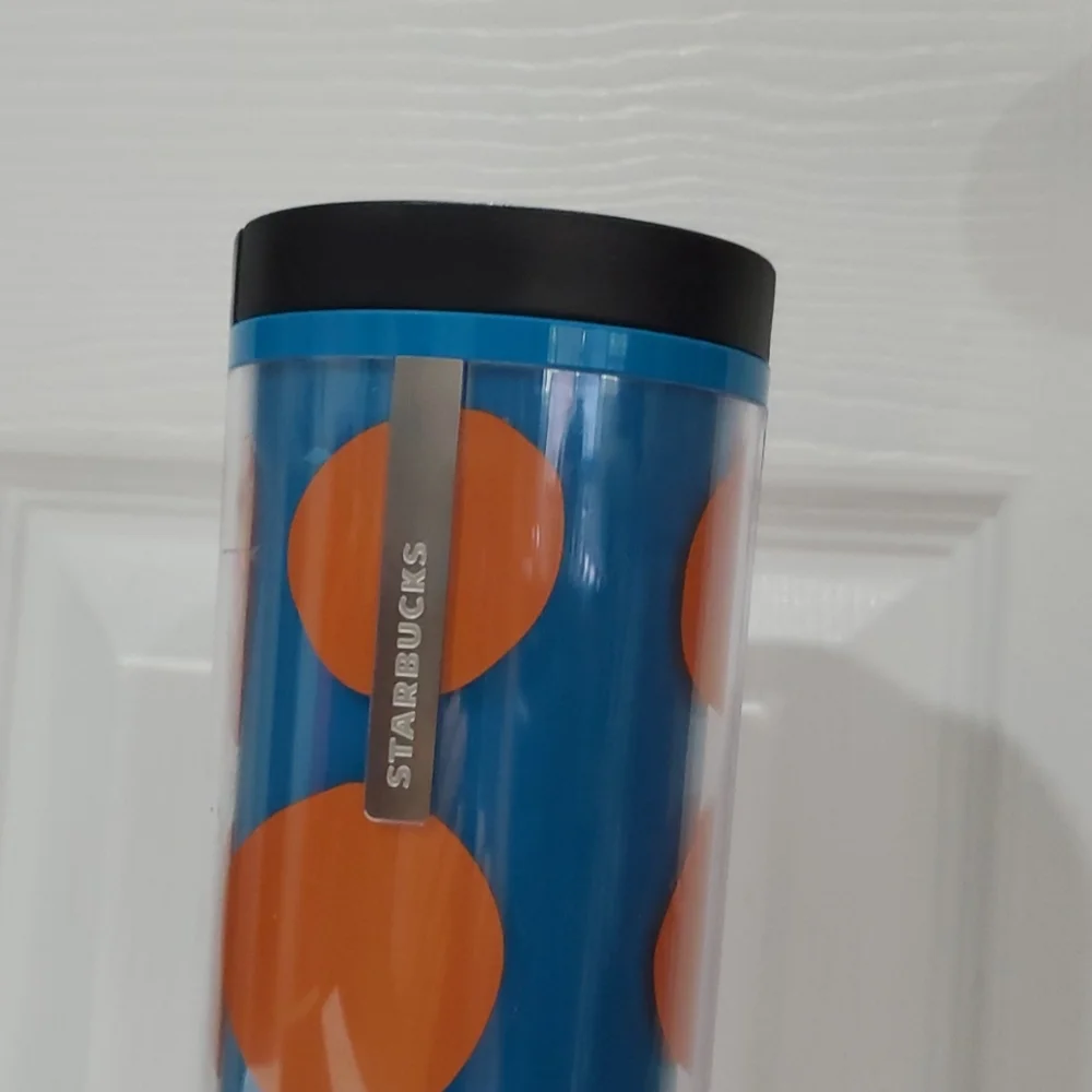 NWT STARBUCK PUMPKIN 2013 TRAVEL MUG & 4 NEW PUMPKIN PLACEMATS
